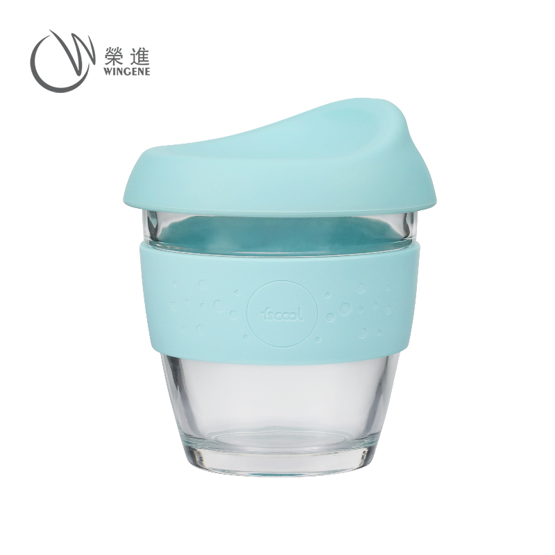 新款創意防燙玻璃咖啡杯
