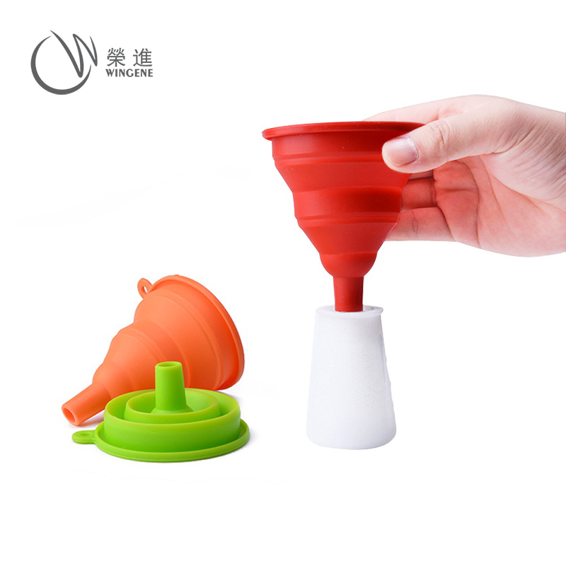 可折疊矽膠漏鬥|伸縮錐形矽膠漏鬥-深圳kaiyun网页版登录入口漏鬥批發廠家
