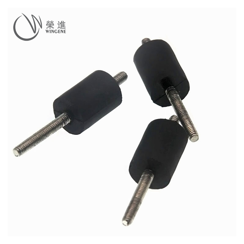 矽橡膠減震器包螺杆|矽膠