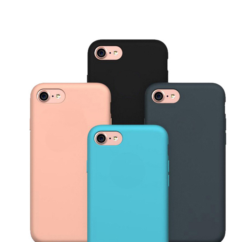 可定製logo圖案-iphoness7蘋果液態矽膠殼定製加工廠