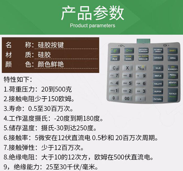 創意矽膠按鍵定製