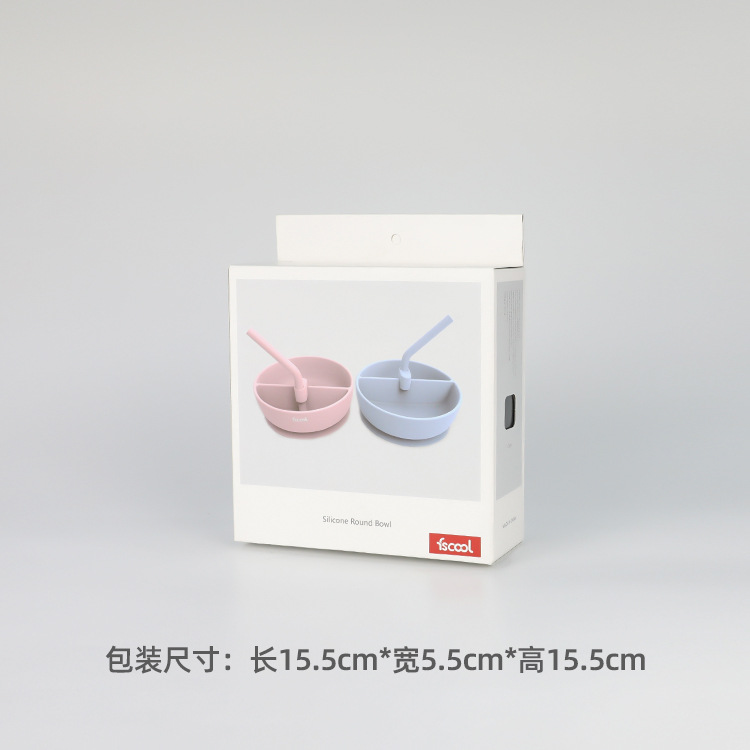 創意兒(er) 童分格矽膠雙食碗詳情介紹12