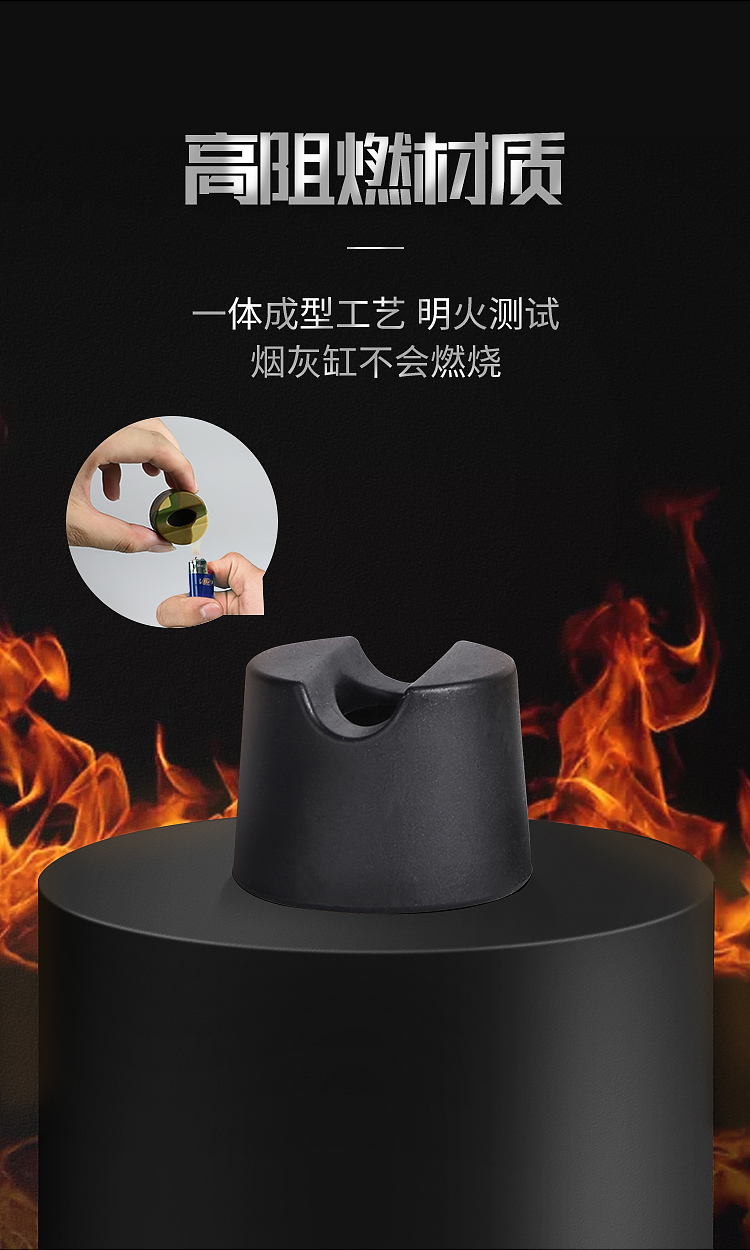 環保防摔耐高溫便攜式矽膠煙灰缸詳情頁03