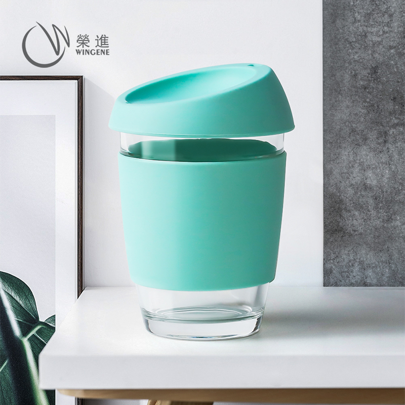 創意簡約玻璃咖啡杯