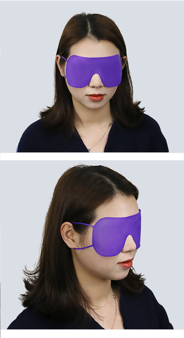 遮光睡眠矽膠眼罩效果展示10