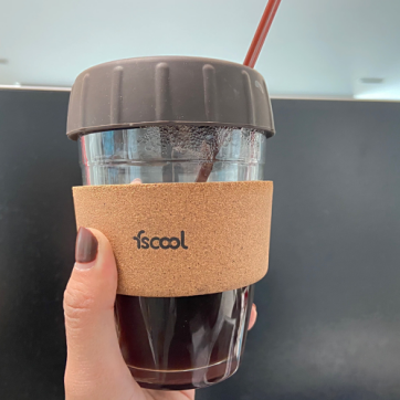 fscool帶吸管隨手咖啡杯